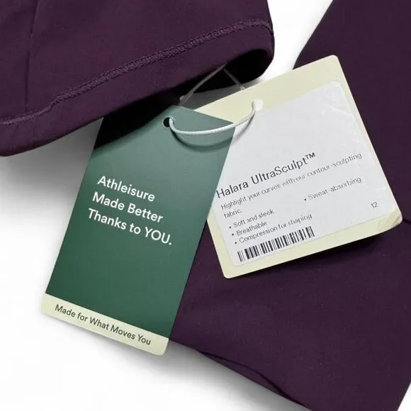 Halara Purple Pleated Zipper Slim Jacket Athletic Jacket Size Small NWT - Picture 5 of 6